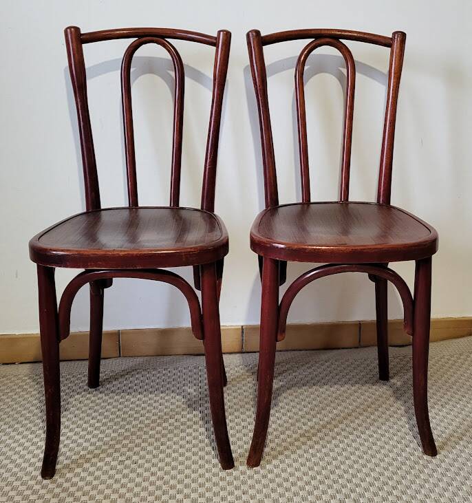 Lot de chaises bistrot Fischel