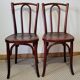 Lot de chaises bistrot Fischel