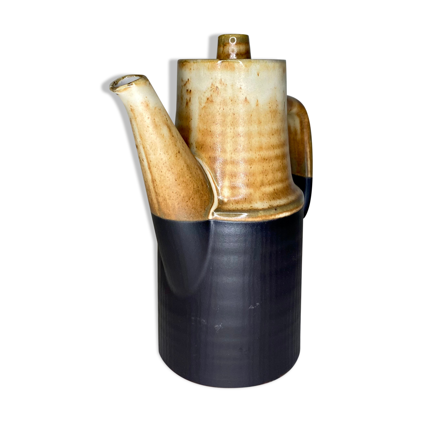 Vintage two-tone coffee maker "Gotek colonia tovar Venezuela"