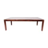 Coffee table in rosewood of Danish design manufactured by Vejle Furniture in the 1960s