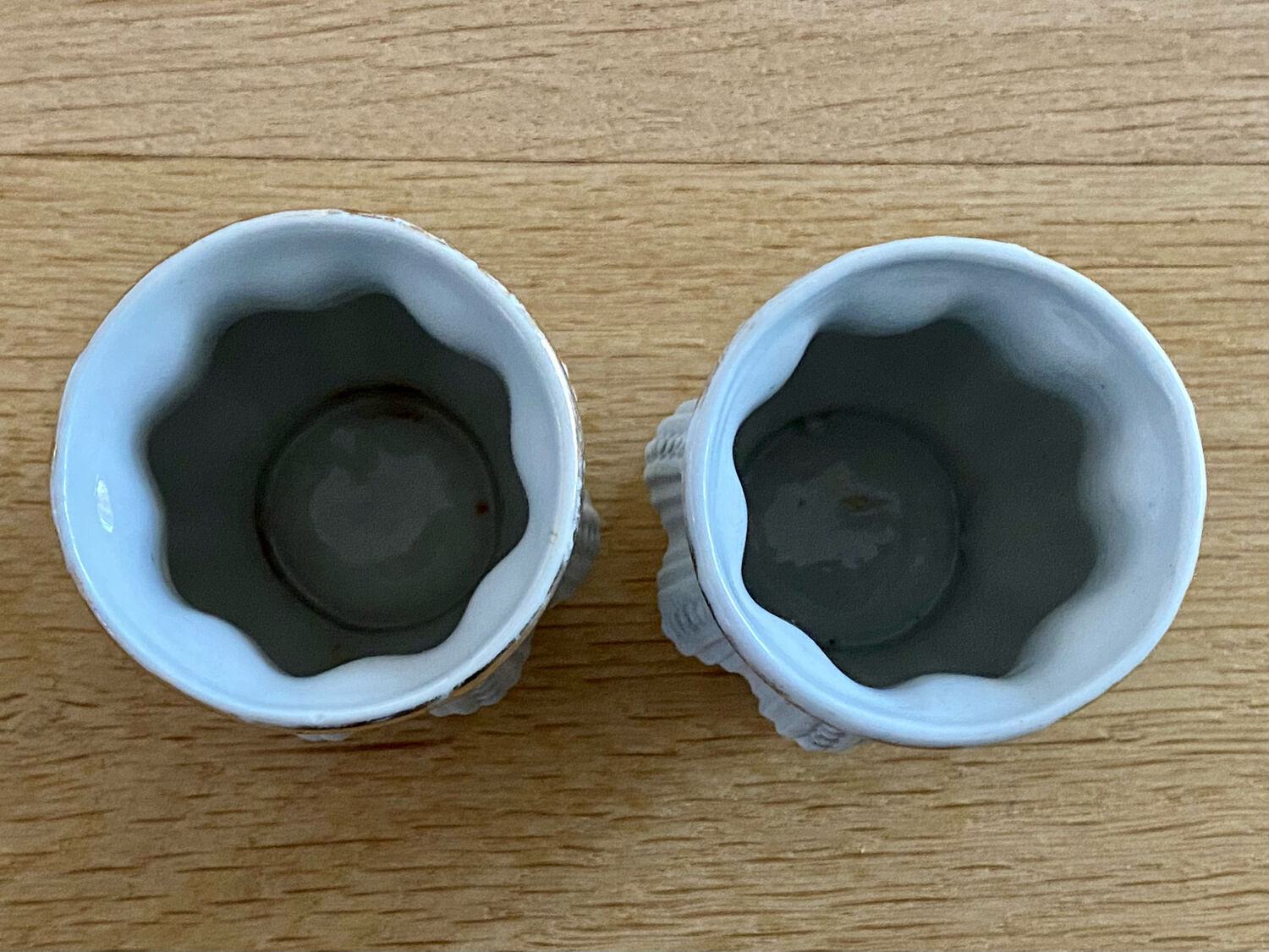 Pair of photophores manufacture La couleuvre