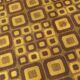 Modernist op-art rug with abstract graphic pattern by Magura, Germany 1960s