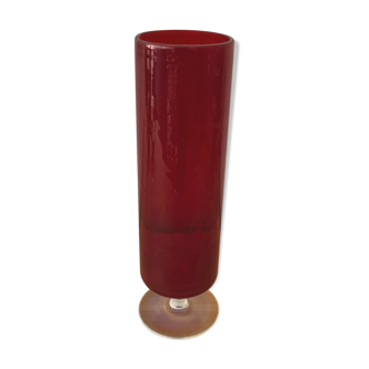 Vintage blown glass vase