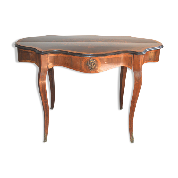 Table en marqueterie style Napoléon III