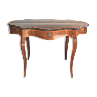 Napoleon lll style marquetry table