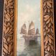 2 paintings, marine subject