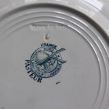 6 flat plates in iron earth Moulin des Loups model Pasteur