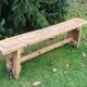 Banc de ferme en chêne