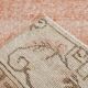 Pale Red & Beige Turkish Runner Rug, 71x301Cm
