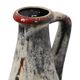 Set of 3 West German Fat Lava Pottery Vases