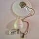 vintage white ceramic suspension complete with its electrical system