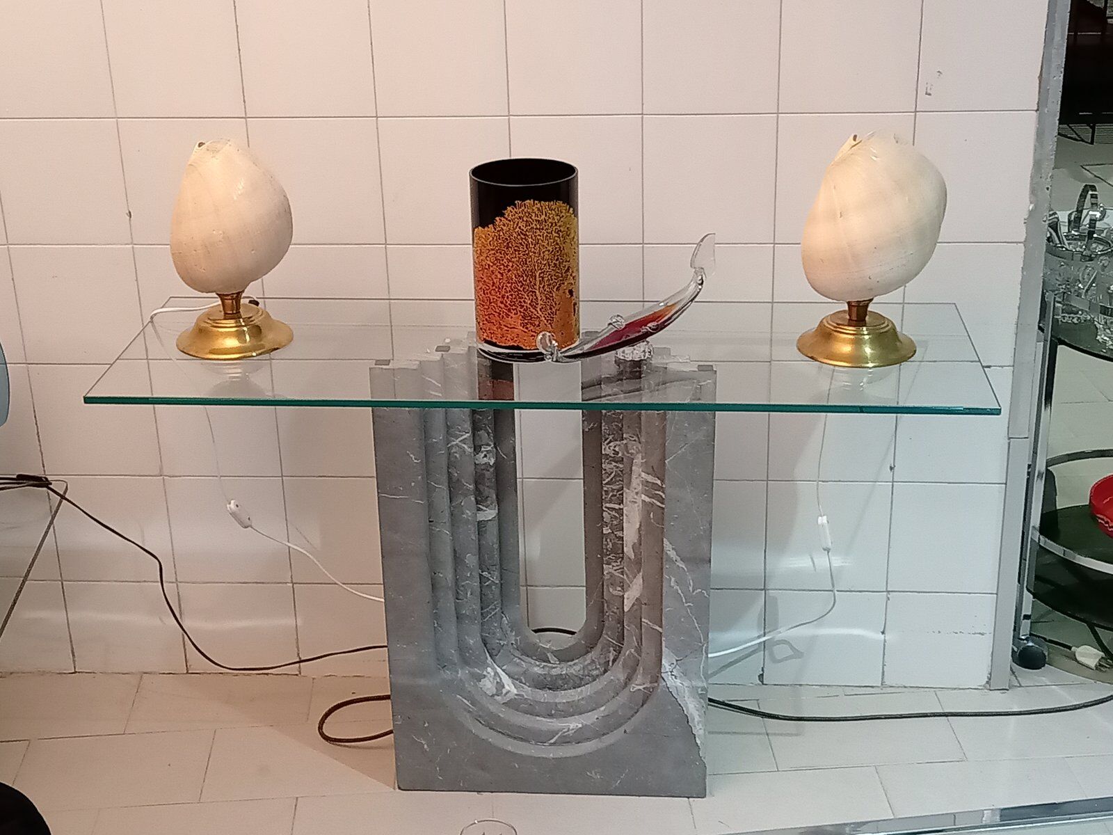 Marble console by Cattelan Italia, 1975