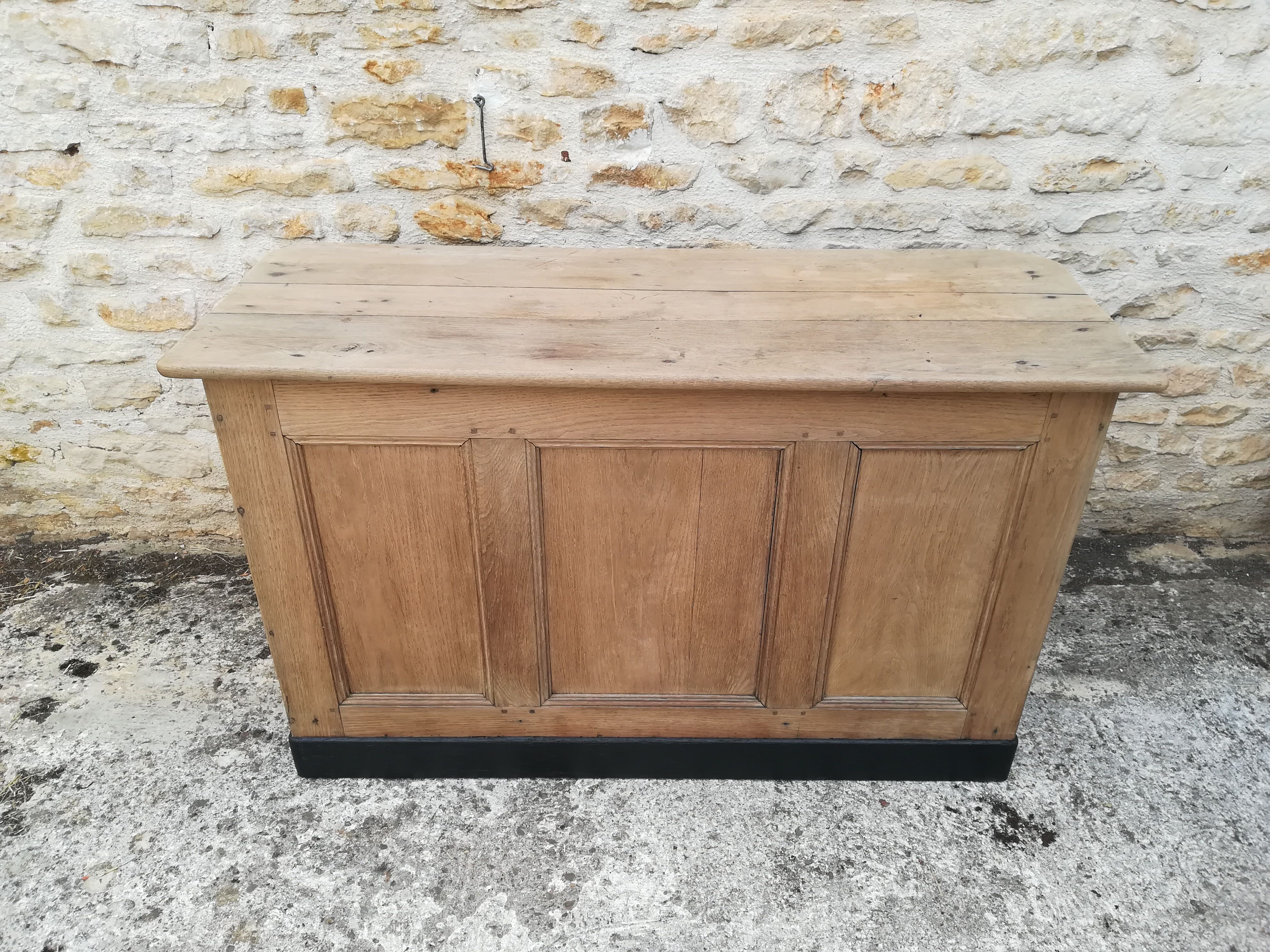 Comptoir en chêne