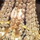 Large balloon chandelier with 5 lights