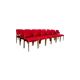Ensemble de 18 chaises vintage