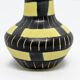 1970s op art ceramic vase Fohr Keramik, Germany