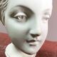 Plaster sculpture young woman with headband 1910