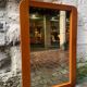 Miroir scandinave en Teck