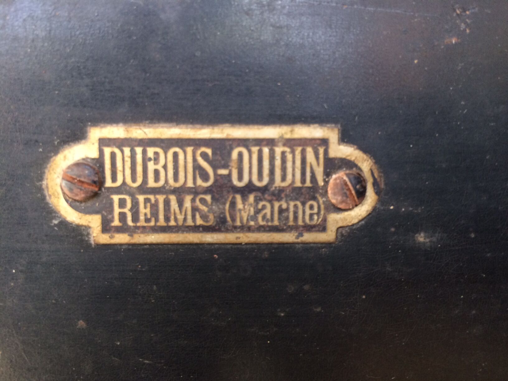 Old Dubois-Oudin Reims Safe - 1880-1900