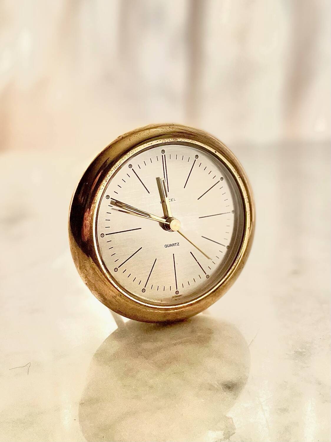 Old LANCEL alarm clock that works
