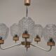 Mid-century Chandelier by Jilové u Děčína, 1970's.