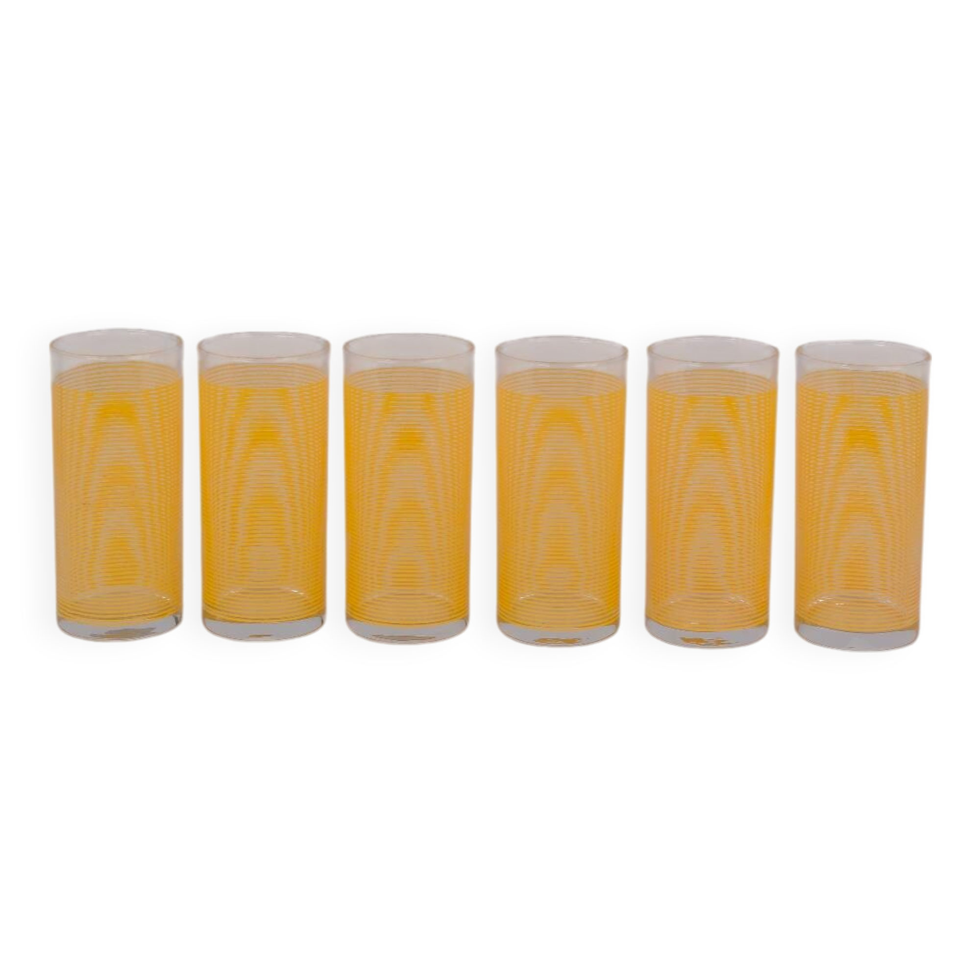 Lemonade glasses x6