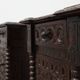 Pair of Breton Carved Oak Bedside Cabinets, France, circa 1900