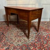 Directoire Period Flat Desk In Mahogany.