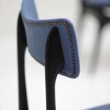 set of six Alfred Hendrickx S3 dining chairs for Belform