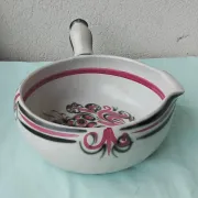 Poêlon en faïence de Quimper Keraluc