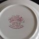 Decorative plate English style rose