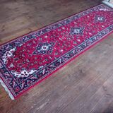 Handmade Indo-Keshan hallway rug 307x84cm