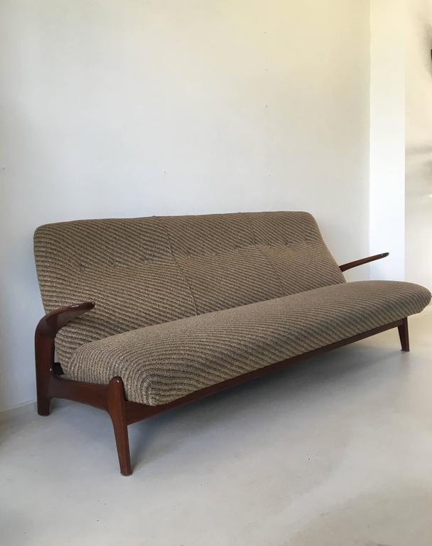 Sofa carved in three places of Gimson and Slater Norway 1960s