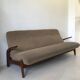 Sofa carved in three places of Gimson and Slater Norway 1960s