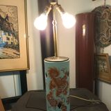 Asian ceramic lamp foot