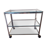 Broncz table in gilded brass