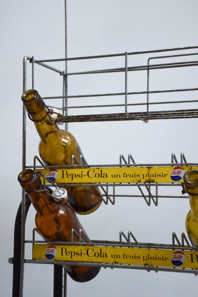 Old vintage Pepsi display 1970' USA