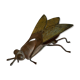 Brass fly ashtray 1970