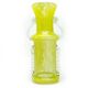 Vase postmoderne, verre jaune, Pologne, années 1970