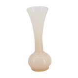 Small vase in pink opaline