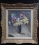 Anemones and Daffodils, Oil on Canvas Signed
