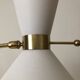 Diabolo floor lamp in brass 1955 - Ghelfi & Perrin edition
