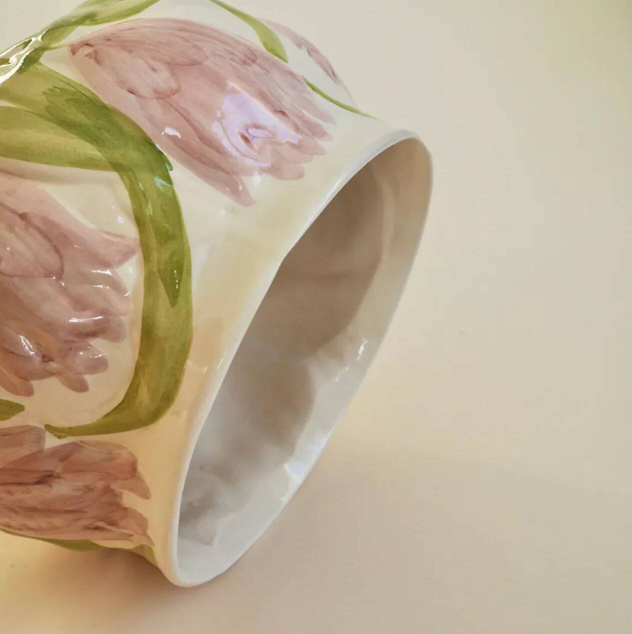 Pink flower pot