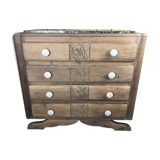 Commode art déco pieds moustache