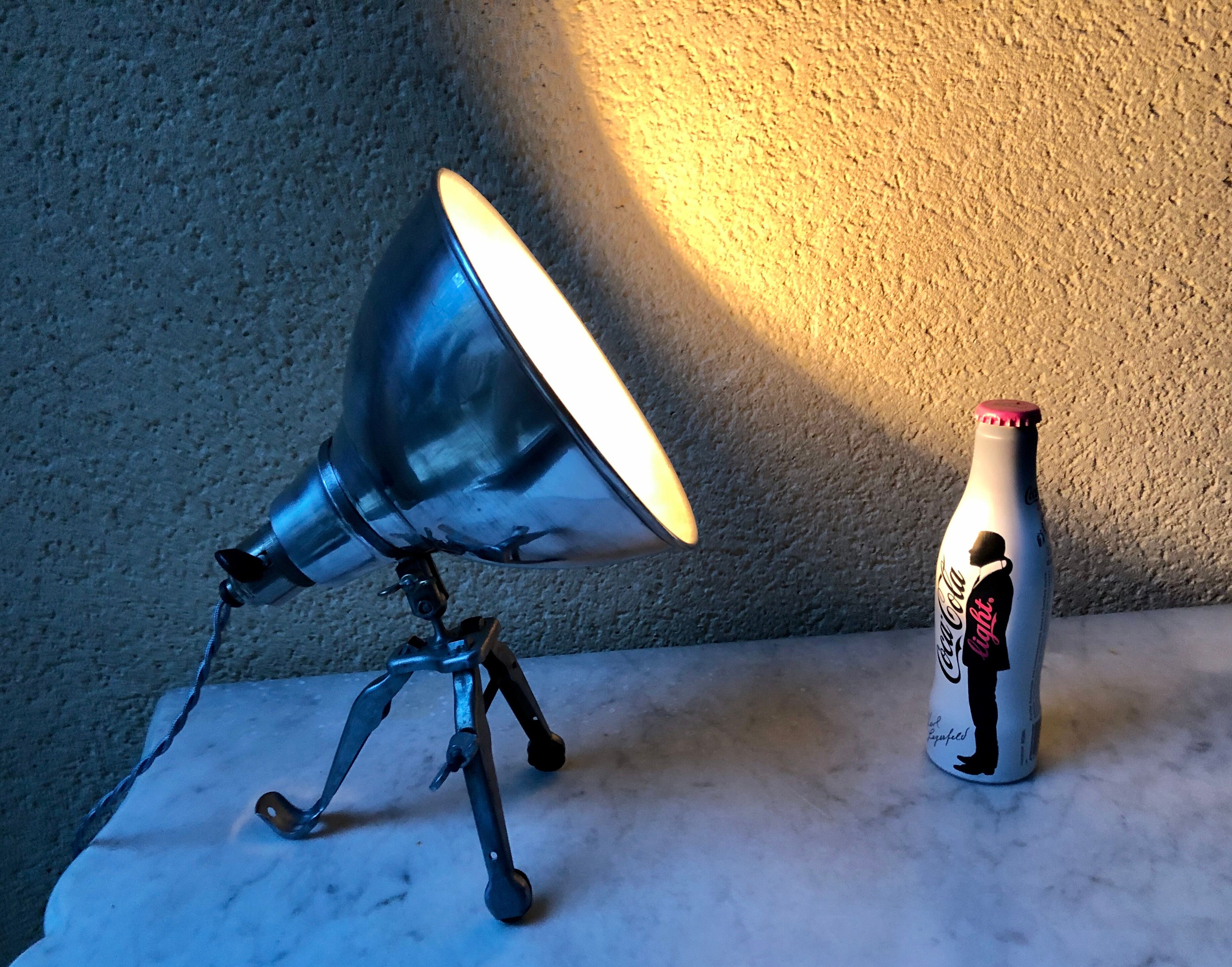 A.E.Cremer vintage 1960s cinema spot projector lamp