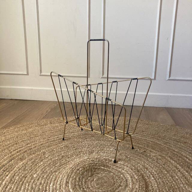Vintage magazine rack
