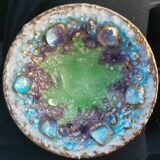 Signed Limoges enamel bowl