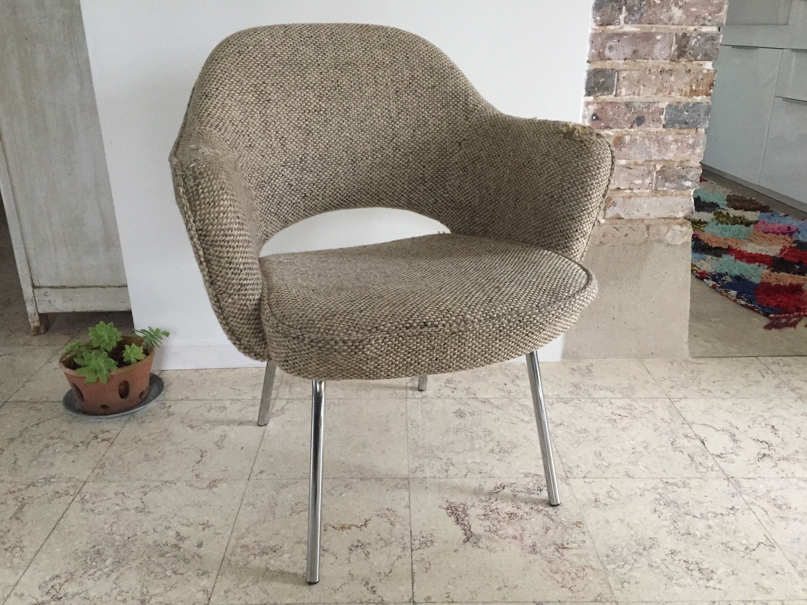 Conference armchair by Eero Saarinen Knoll edition 1970