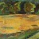 Oil on landscape canvas