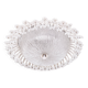 Floral Mid-Century Modern Flush Lamp Emil Stejnar 1960s Austria